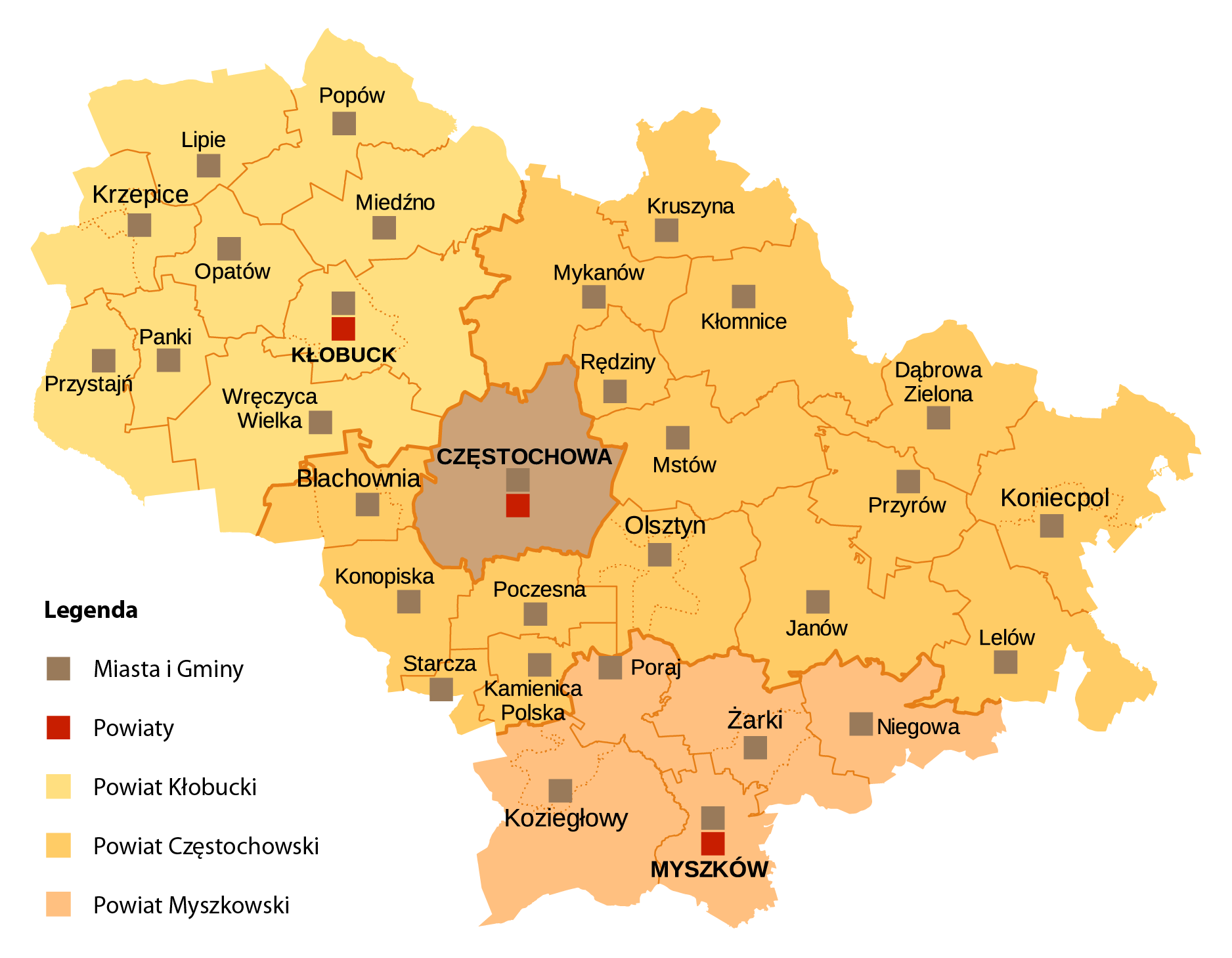 Mapa dostępności